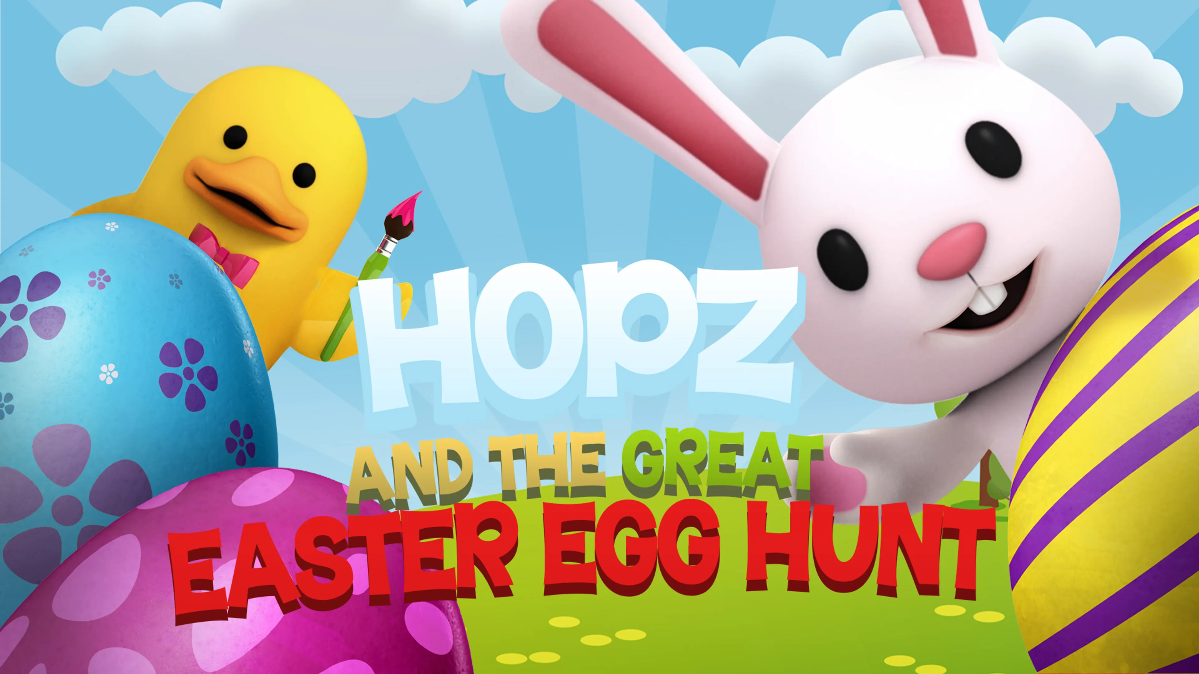 Hopz and the Great Easter Egg Hunt poster